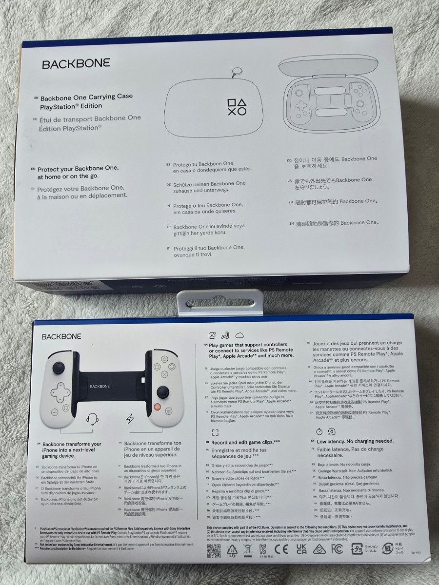 極美品】PlayStation BACKBONE 第2世代 キャリングケースセット 極美品】PlayStation BACKBONE 第2世代 キャリングケースセット