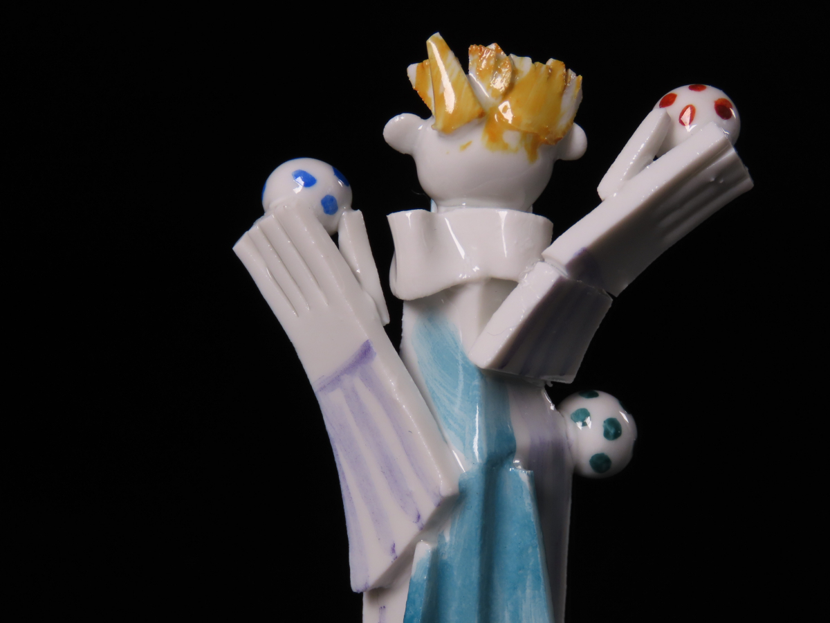 晃】MEISSEN マイセン ペーター・シュトラング原型 『ピエロ 晃】MEISSEN マイセン ペーター・シュトラング原型 『ピエロ