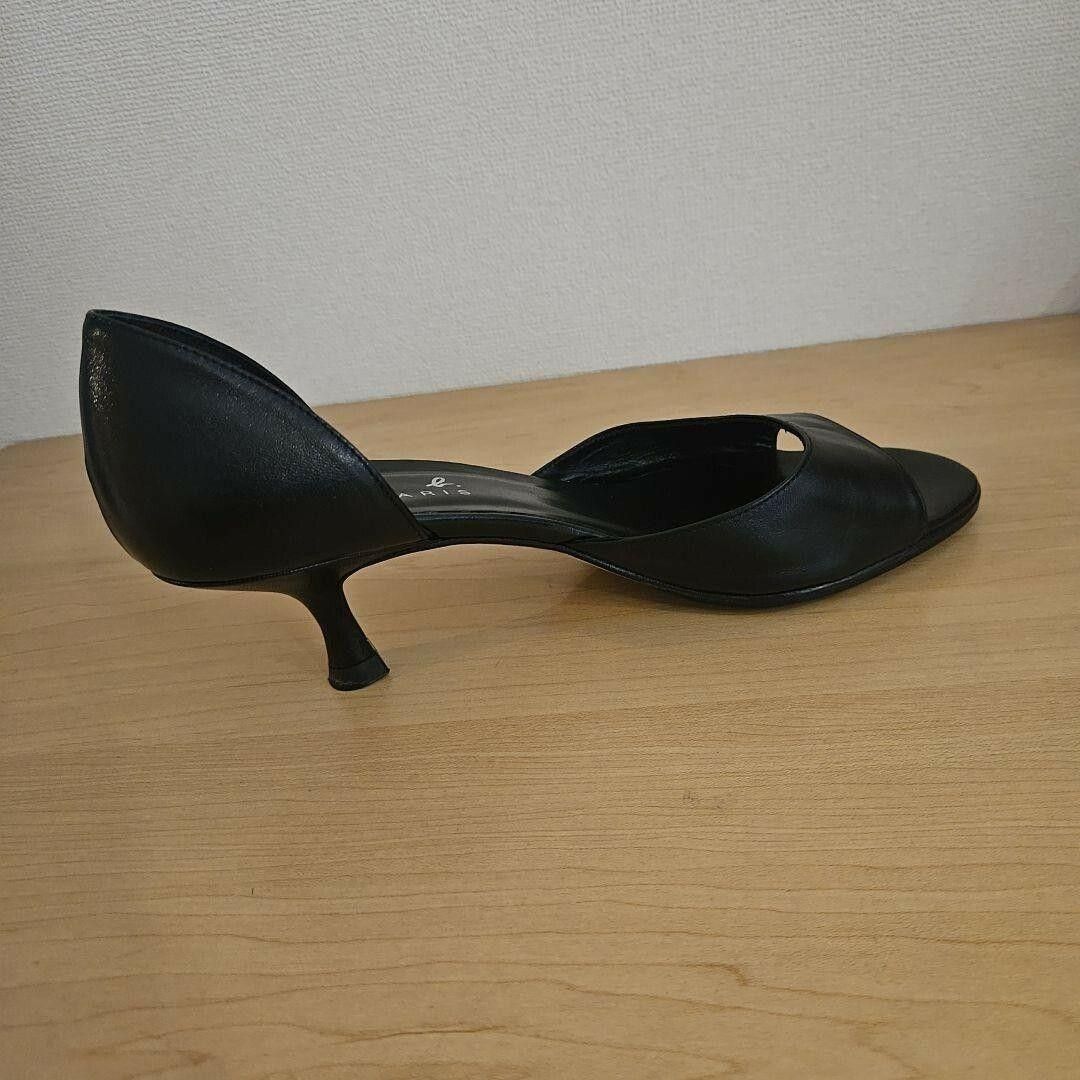 美品 agnes b アニエスベー サンダル パンプス ブラック 37 美品 agnes b アニエスベー サンダル パンプス ブラック 37