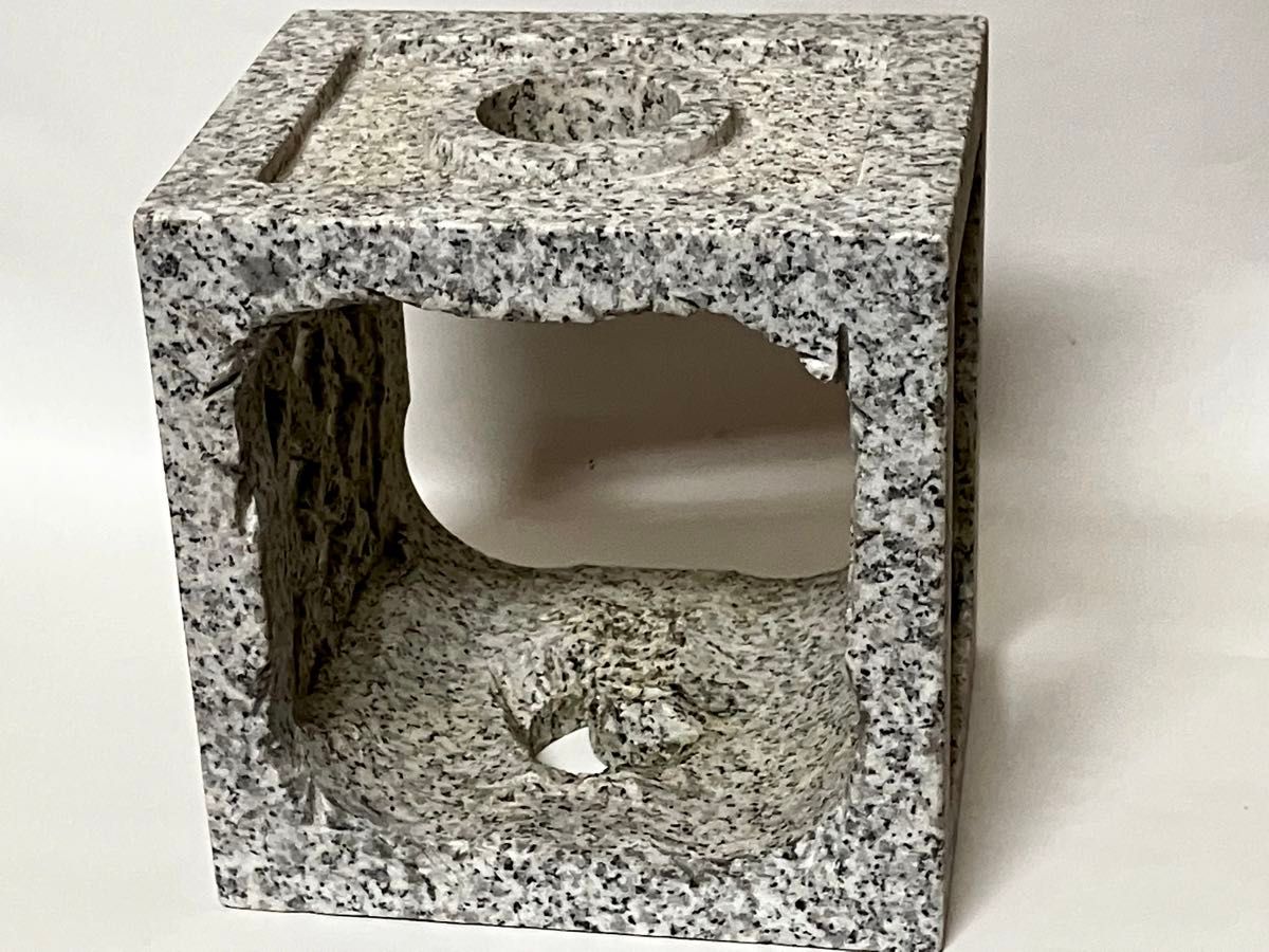石灯篭 火袋 パーツ 単品 /庭石/オブジェ/和風|Yahoo!フリマ 石灯篭 火袋 パーツ 単品 /庭石/オブジェ/和風|Yahoo!フリマ
