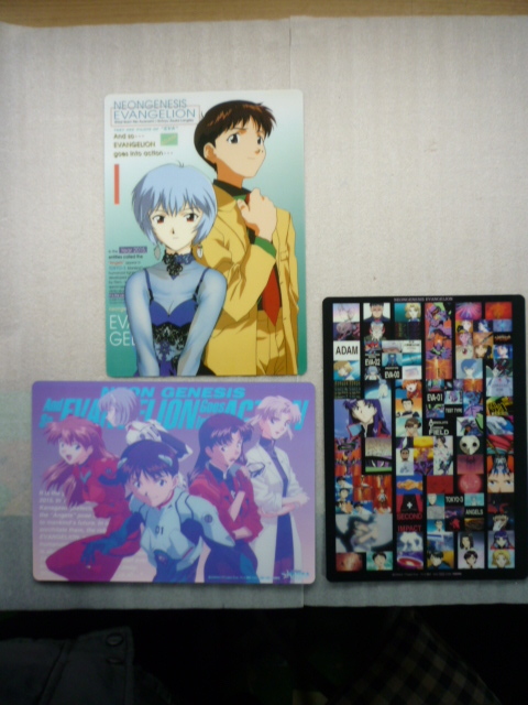 3. 下敷き　3枚　新世紀エヴァンゲリオン　NEON GENESIS EVANGELION_画像2