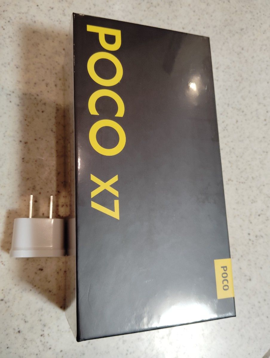 POCO X7 8GB 256GB ブラックイエロー グローバル版 新品未開封 POCO X7 8GB 256GB ブラックイエロー グローバル版 新品未開封