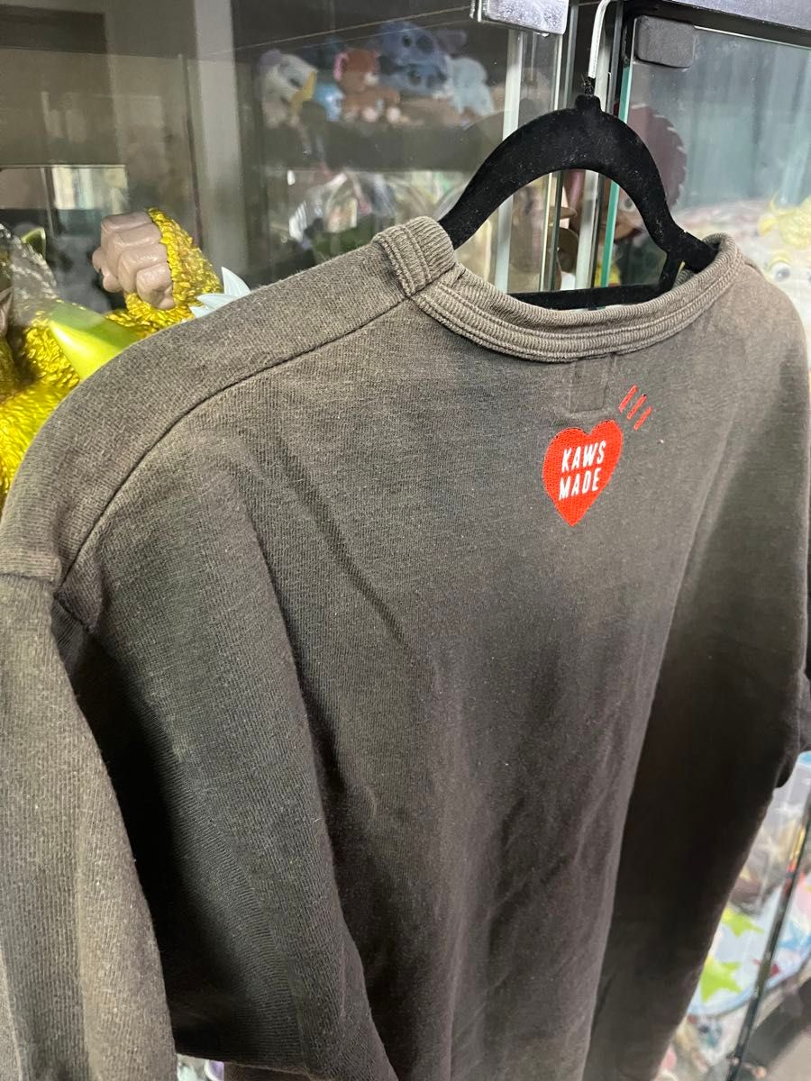 HUMAN MADE×KAWS Tシャツ ヒューマンメイド カウズ ブラック HUMAN MADE×KAWS Tシャツ ヒューマンメイド カウズ ブラック