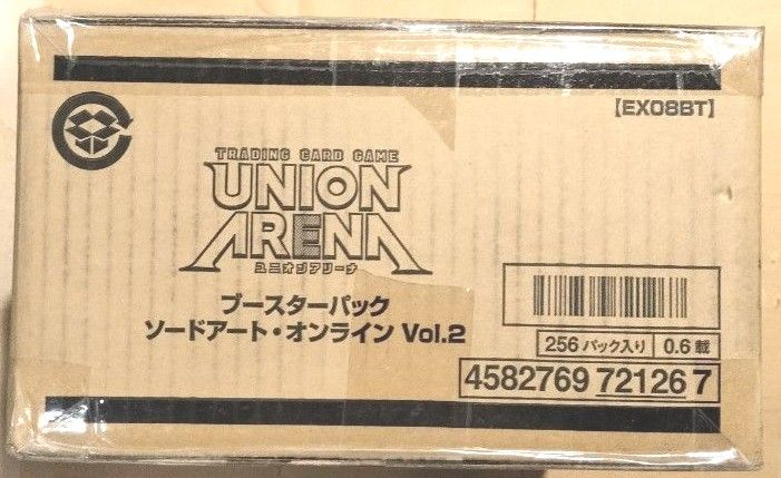 ユニオンアリーナ ソードアートオンライン SAO vol 2 1カートン ユニオンアリーナ ソードアートオンライン SAO vol 2 1カートン
