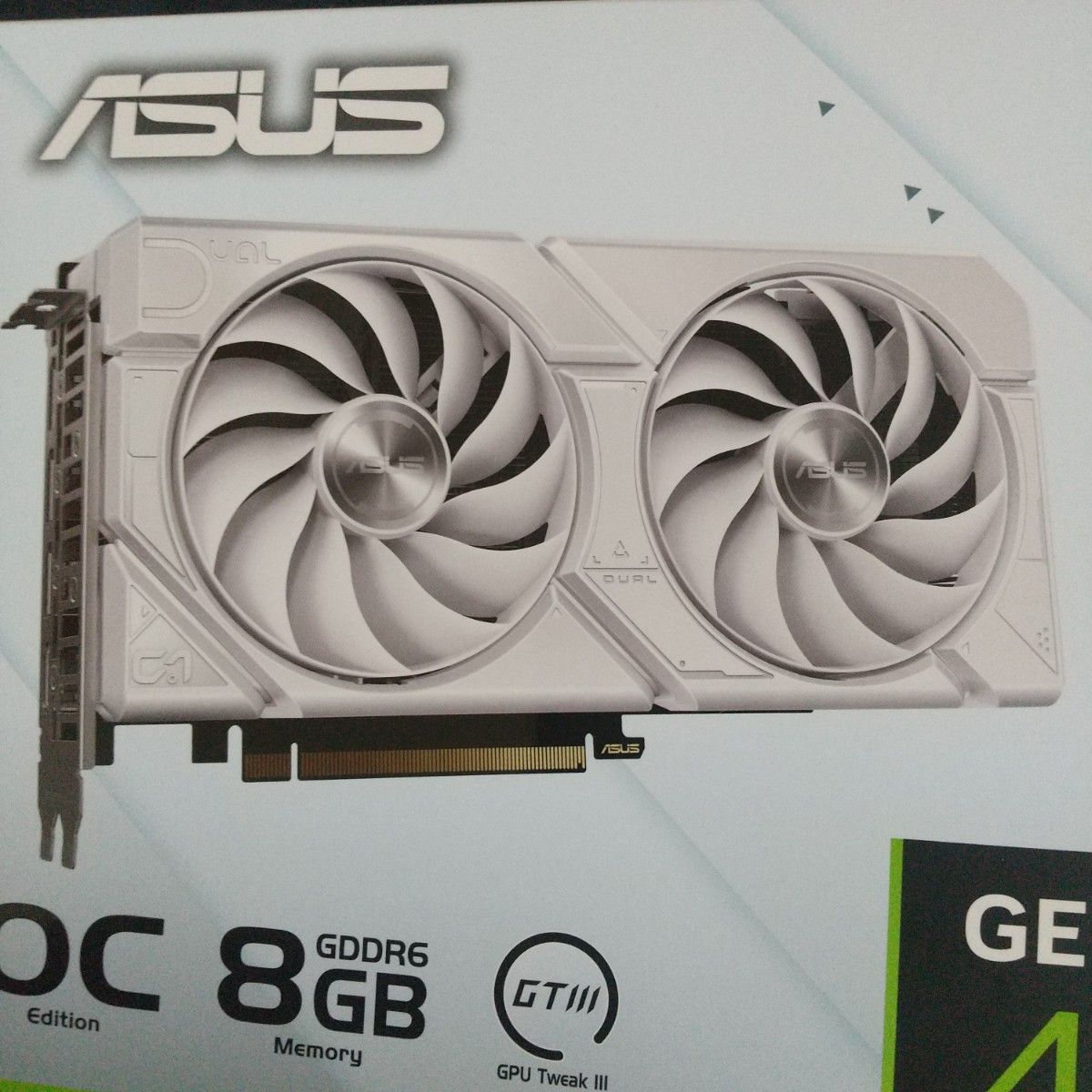 ASUS GeForce RTX 4060 Ti 8GB OC未開封品|Yahoo!フリマ(旧 ASUS GeForce RTX 4060 Ti 8GB OC未開封品|Yahoo!フリマ(旧