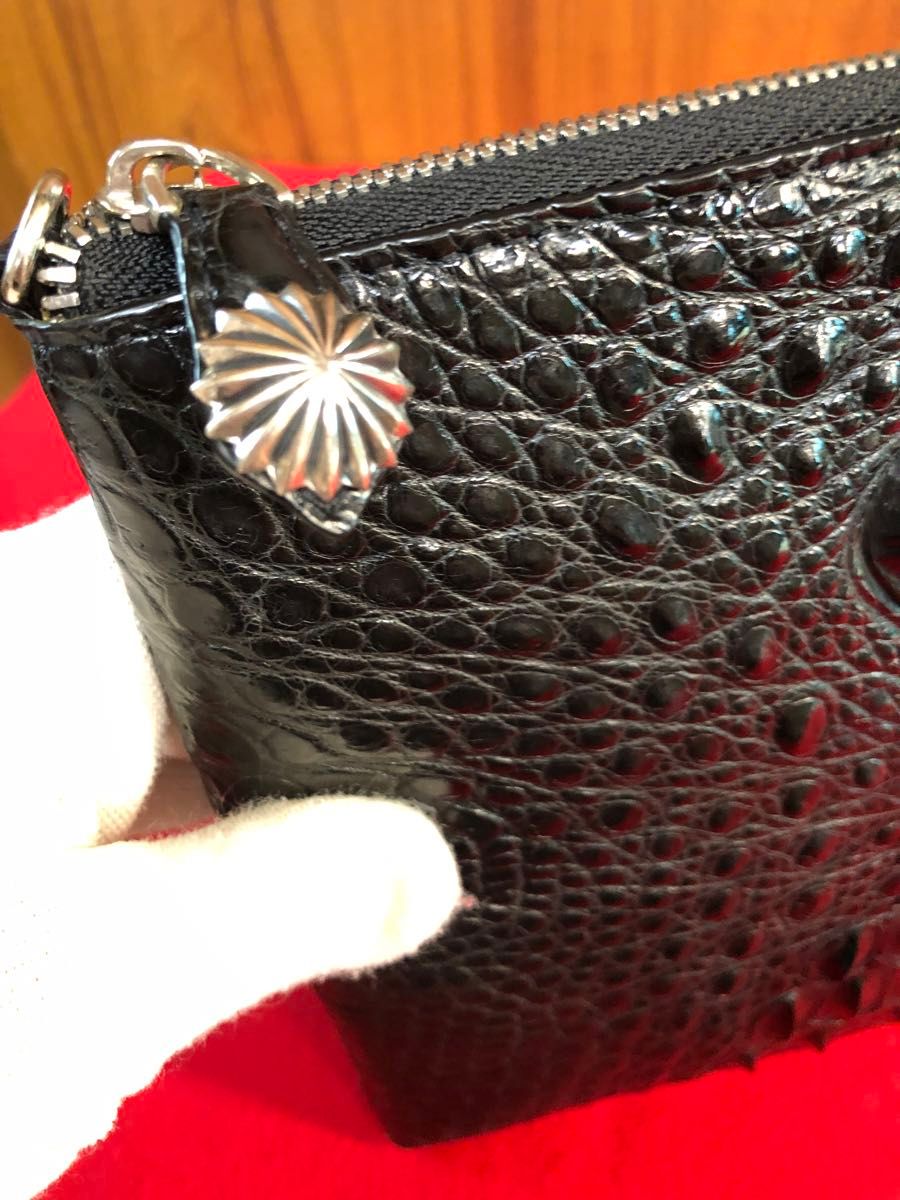 未使用 クロコダイル バッグ クラッチバッグ セカンドバッグ 未使用 クロコダイル バッグ クラッチバッグ セカンドバッグ