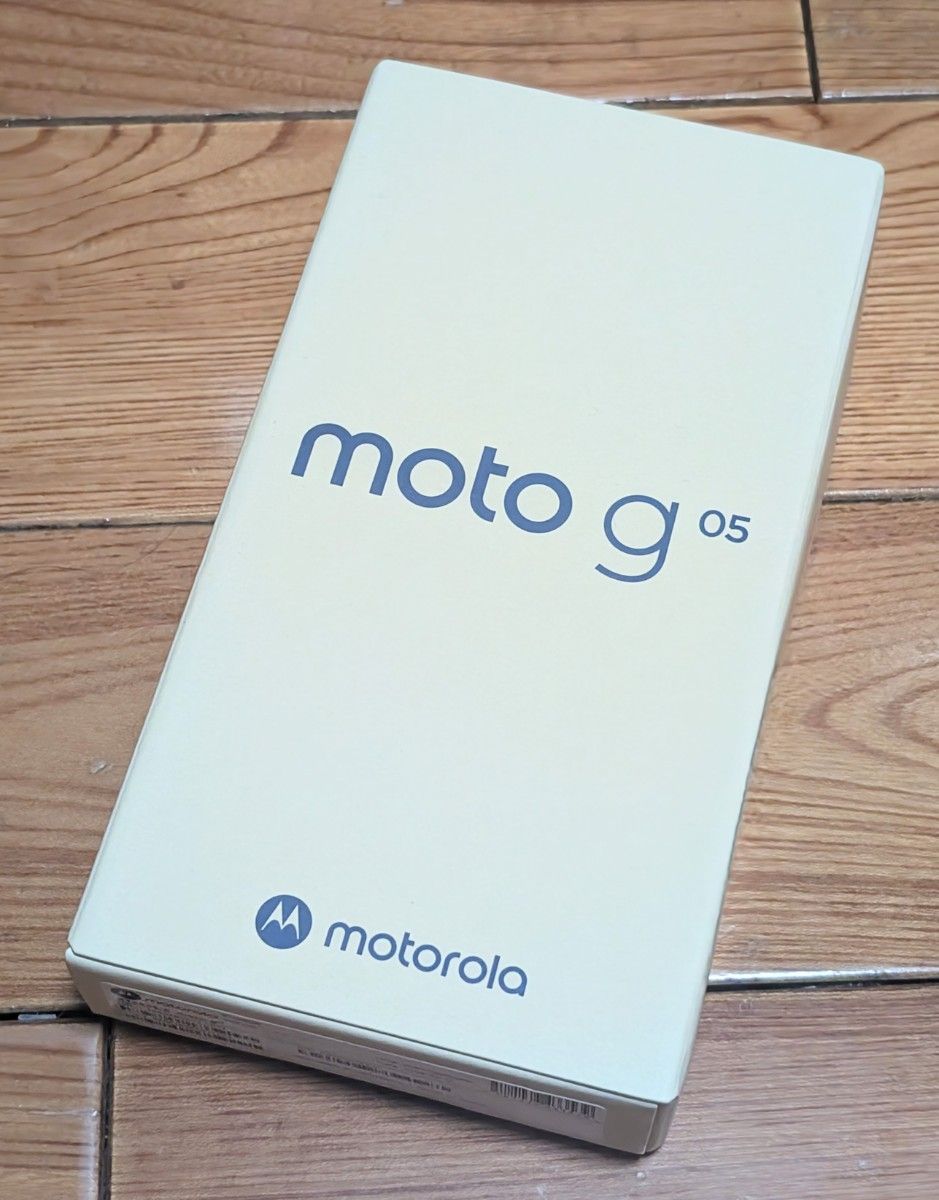 moto g05 SIMフリー Motorola ミスティブルー 新品・未開封 moto g05 SIMフリー Motorola ミスティブルー 新品・未開封