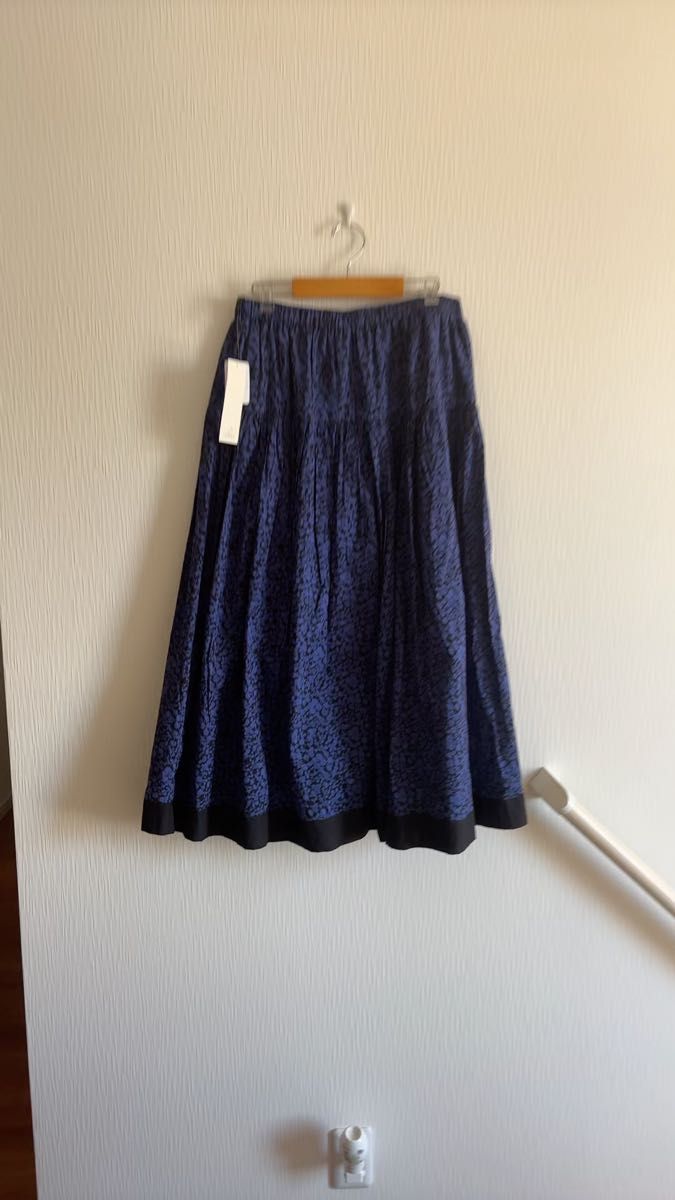 (新品)ブリアージュ*小花ギャザースカートLサイズボトム ウエストゴム
