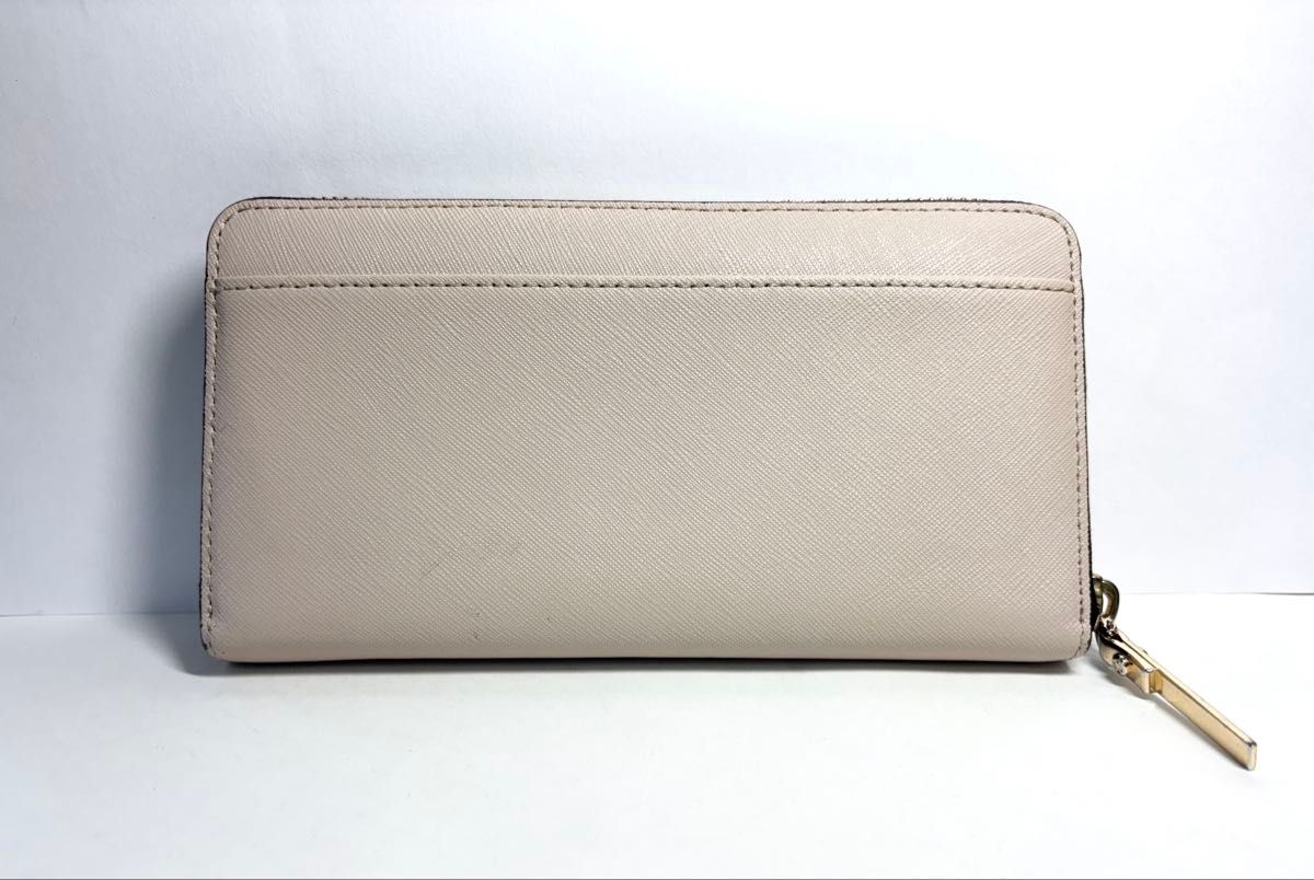 kate spade new york 長財布 バイカラー ブラック×ベージュ kate spade new york 長財布 バイカラー ブラック×ベージュ
