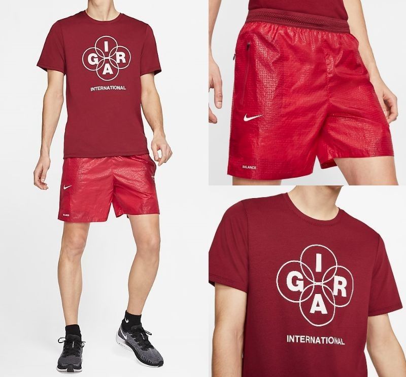 残少 L ナイキ GYAKUSOU ランニング Tシャツ ショーツ 上下 残少 L ナイキ GYAKUSOU ランニング Tシャツ ショーツ 上下