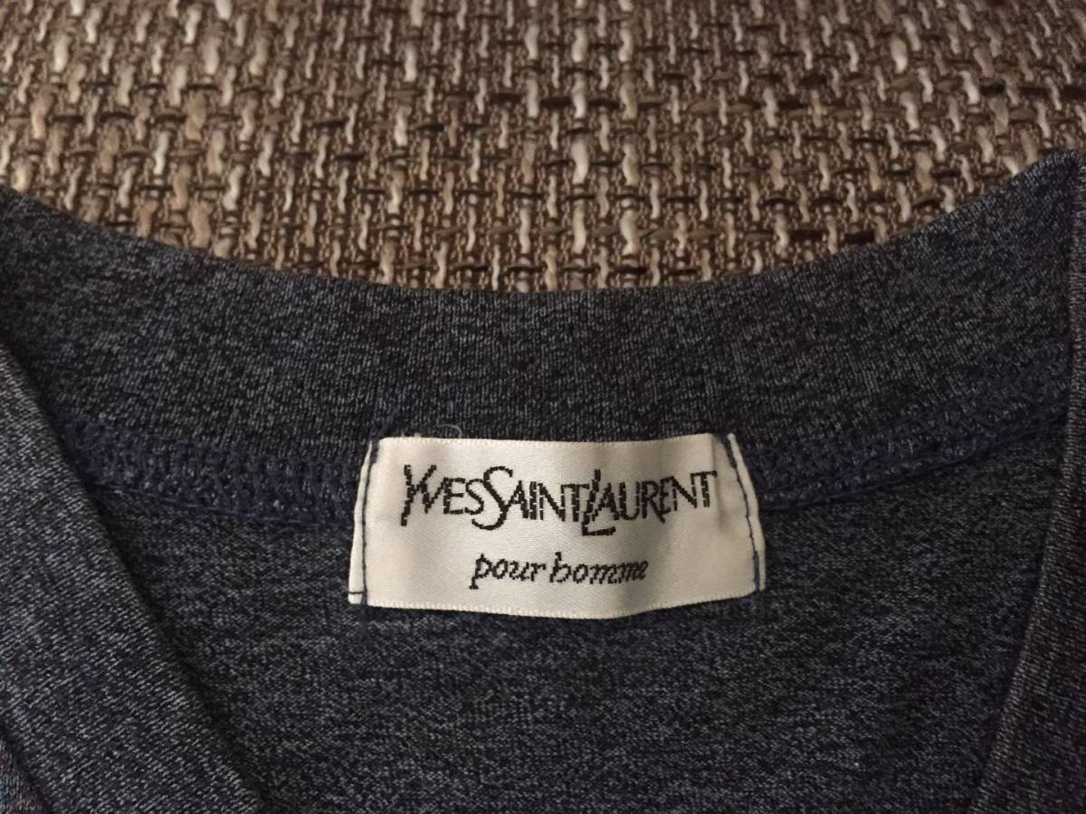 安心 保証 90s Yves Saint Laurent YSLイヴサンローランTシャツ