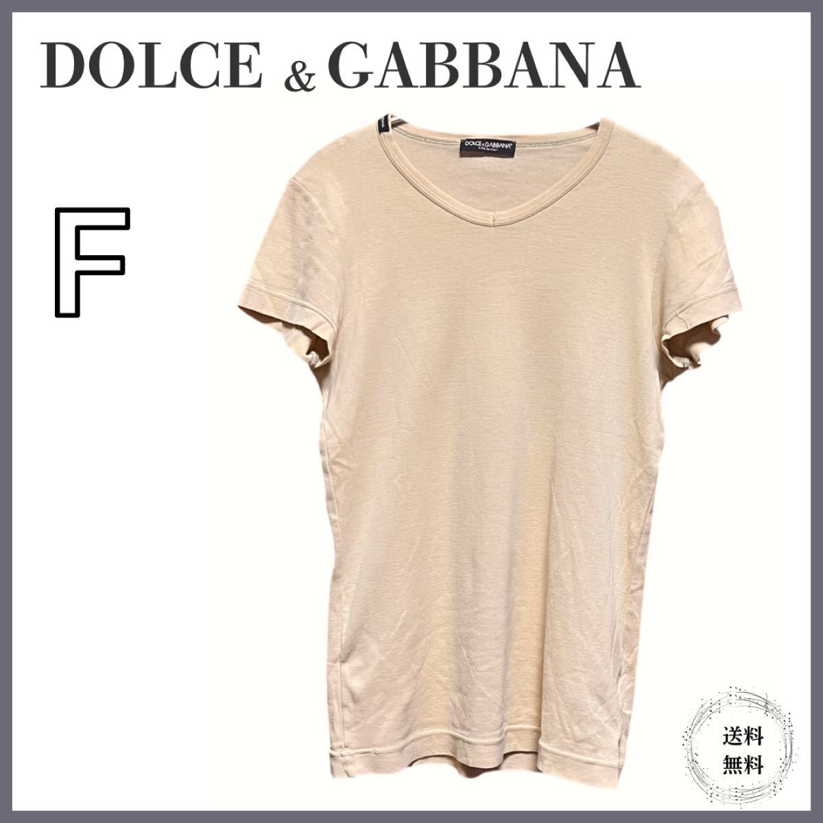美品】DOLCE &GABBANA ドルチェ&ガッバーナ 半袖 カットソー 美品】DOLCE &GABBANA ドルチェ&ガッバーナ 半袖 カットソー