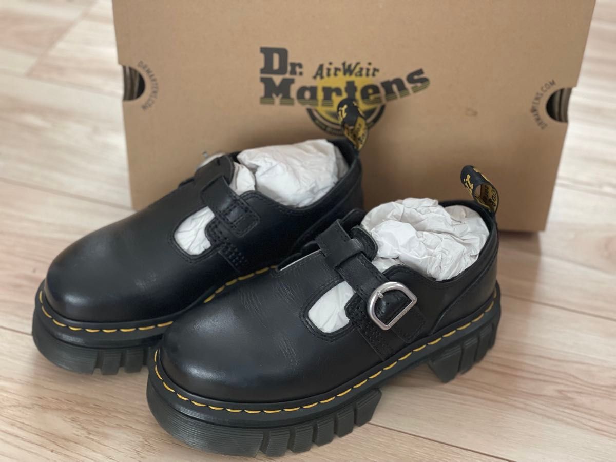 Dr Martens ドクターマーチン AUDRICK Tバー シューズ UK4 24cm Dr Martens ドクターマーチン AUDRICK Tバー シューズ UK4 24cm