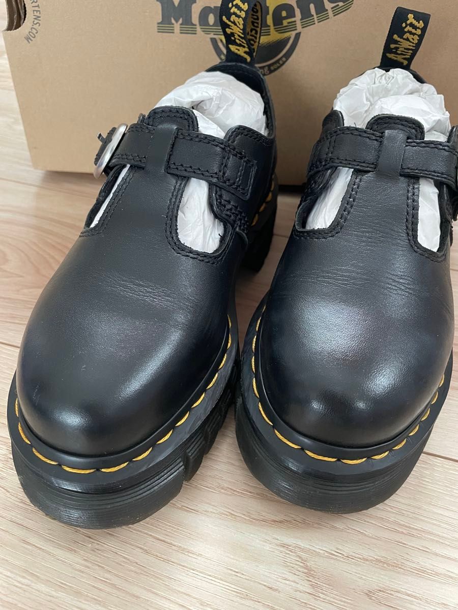 Dr Martens ドクターマーチン AUDRICK Tバー シューズ UK4 24cm Dr Martens ドクターマーチン AUDRICK Tバー シューズ UK4 24cm