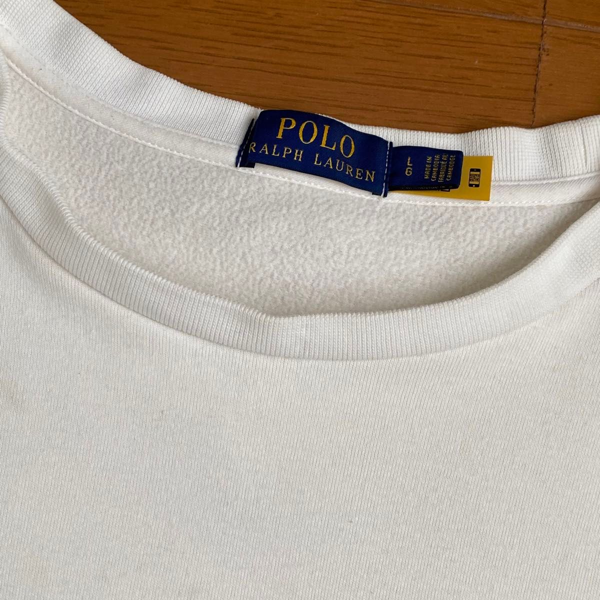 POLO RALPH LAUREN トレーナー ホワイト Lサイズ|Yahoo!フリマ POLO RALPH LAUREN トレーナー ホワイト Lサイズ|Yahoo!フリマ