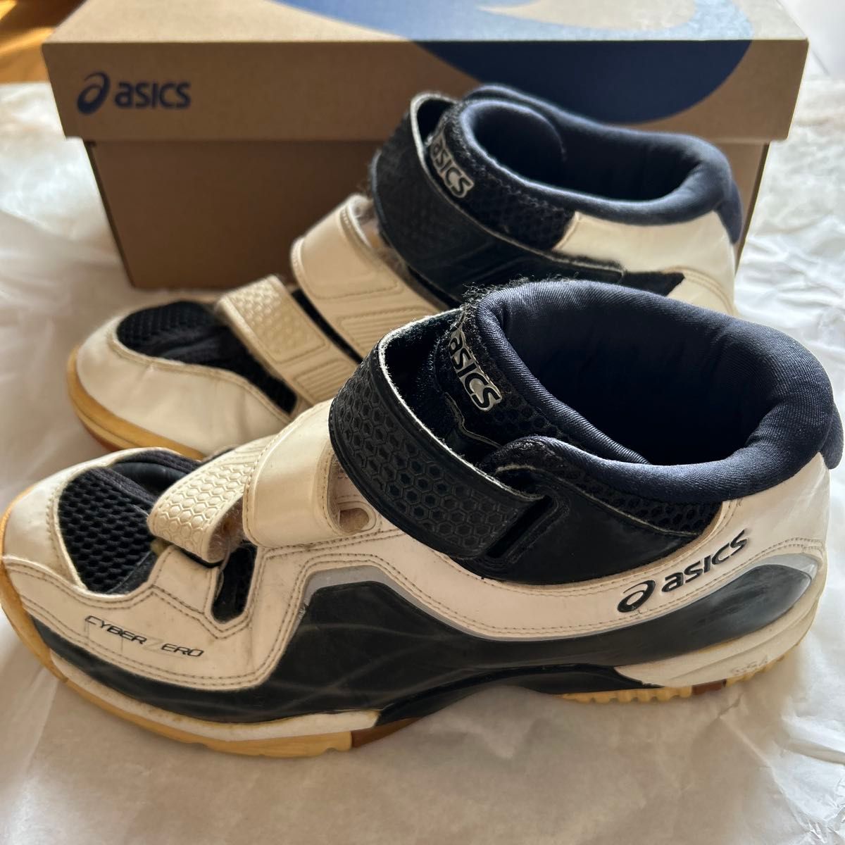asics CYBER ZERO バレーボールシューズ 25 5cm ホワイト asics CYBER ZERO バレーボールシューズ 25 5cm ホワイト