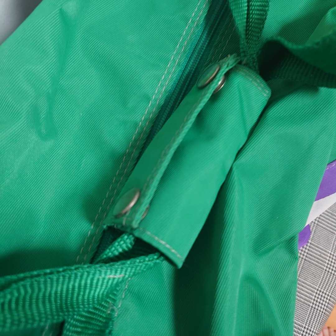 PEPSI Pepsi sport bag, Boston bag green × orange × purple color scheme shoulder, in stock 2way