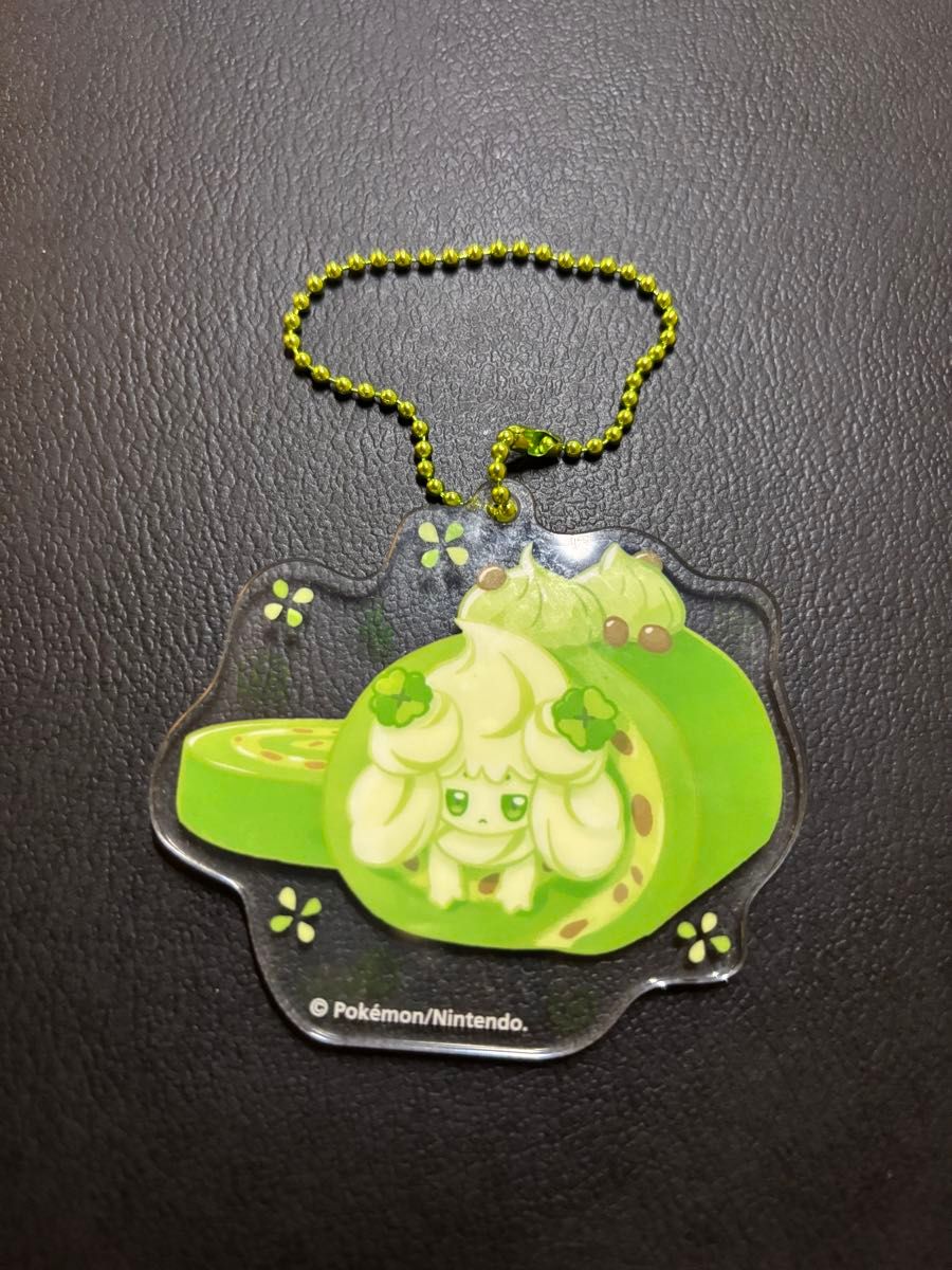 マホイップ アクリルキーホルダー ポケモンセンター 抹茶 マホイップ アクリルキーホルダー ポケモンセンター 抹茶