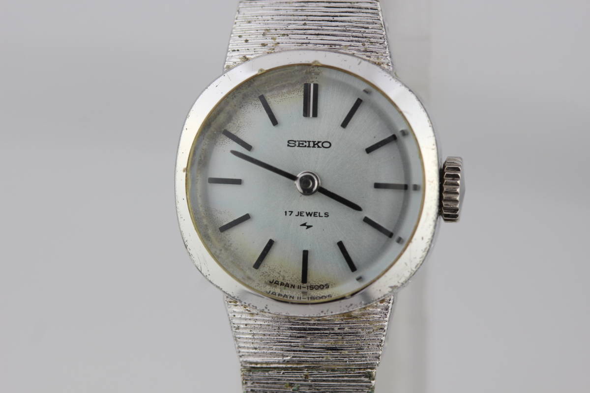 セイコー SEIKO レディース 手巻き 17石 11-0560_画像1