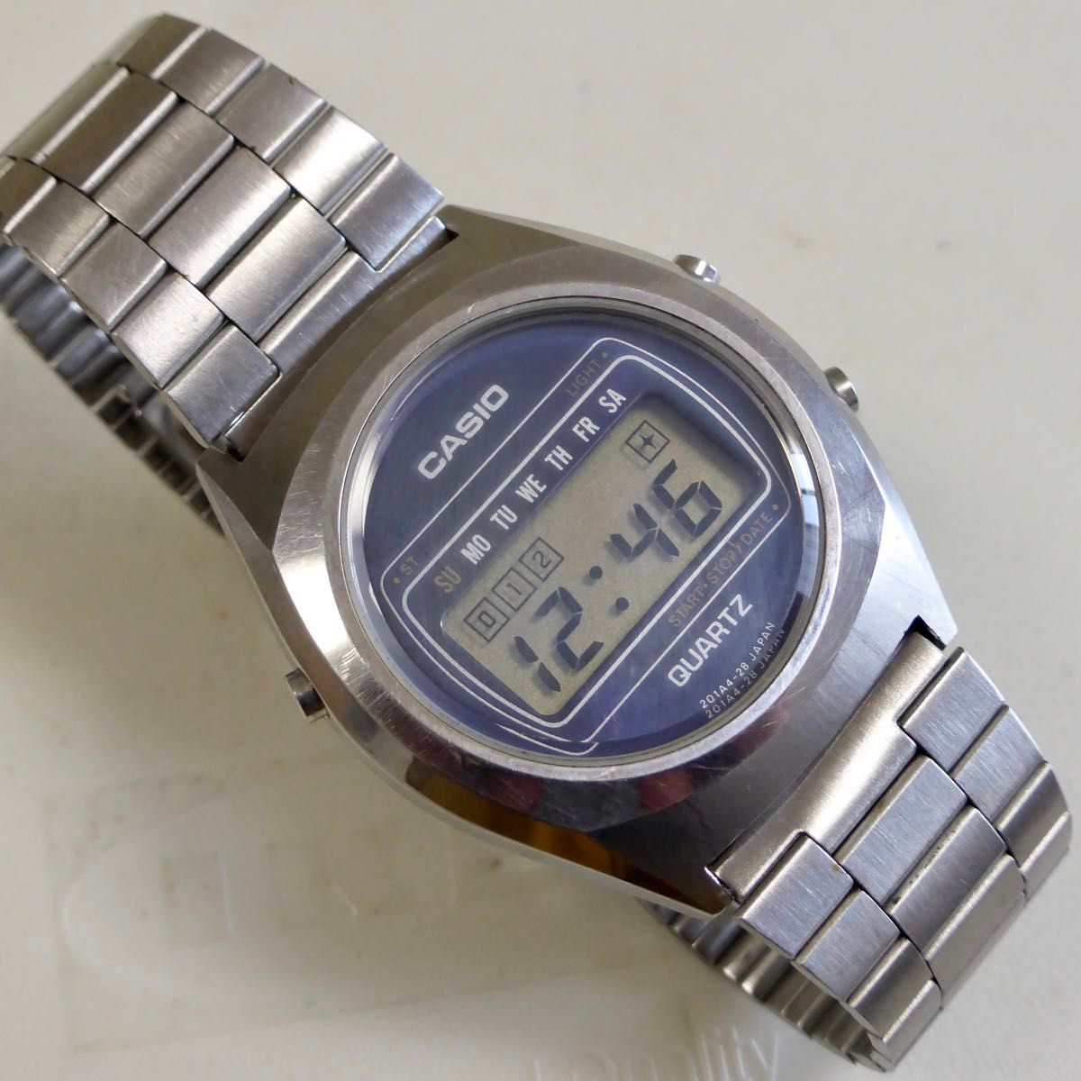 CASIO カシオトロン QUARTZ デジタル腕時計 31QR 電池交換済 CASIO カシオトロン QUARTZ デジタル腕時計 31QR 電池交換済
