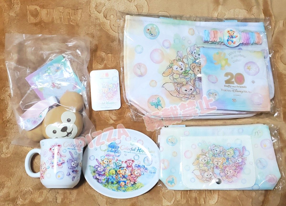 5点セット】ディズニーシー ダッフィー&フレンズ 20周年 5点セット】ディズニーシー ダッフィー&フレンズ 20周年