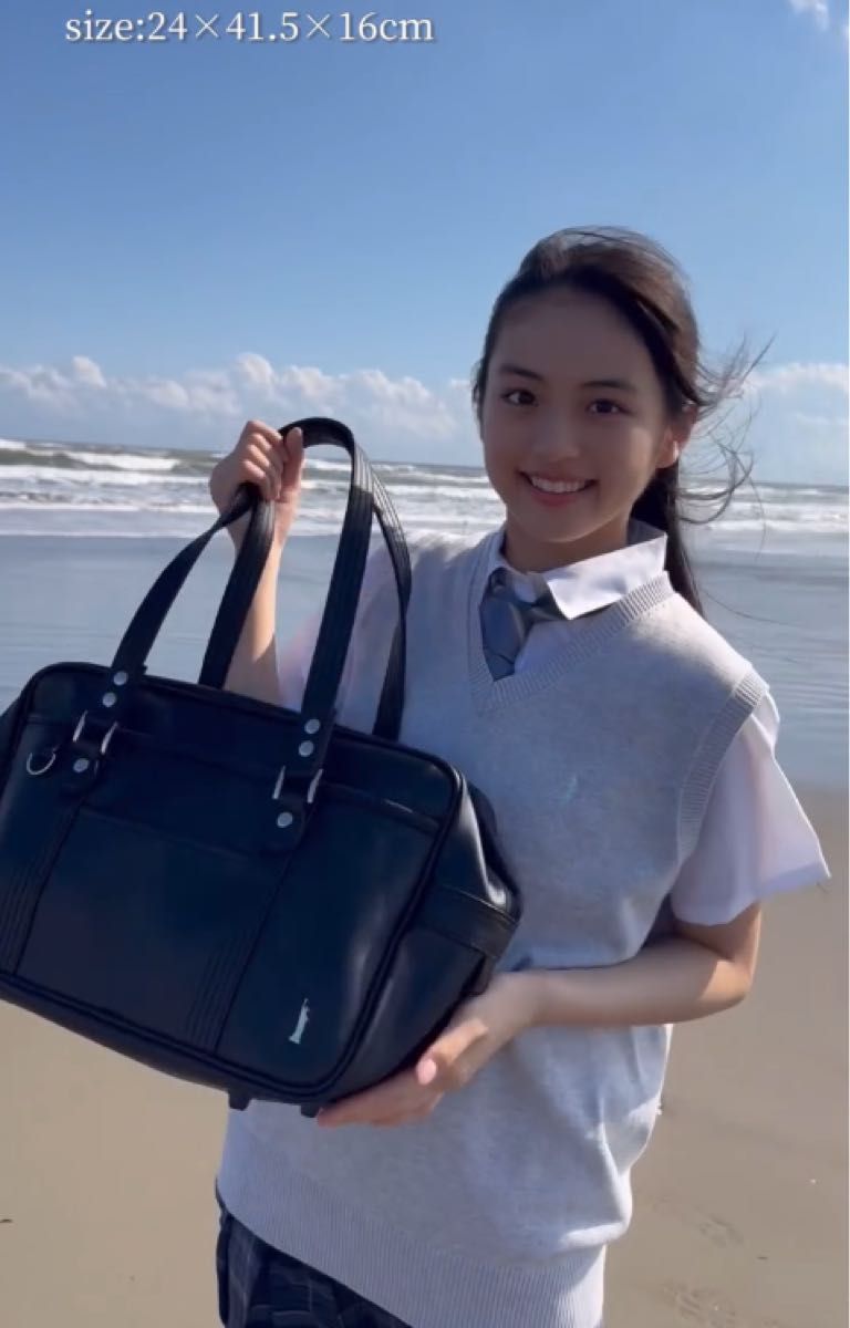 新品 イーストボーイ 〈ミント女神〉スクールバッグ 黒 ブラック 新品 イーストボーイ 〈ミント女神〉スクールバッグ 黒 ブラック