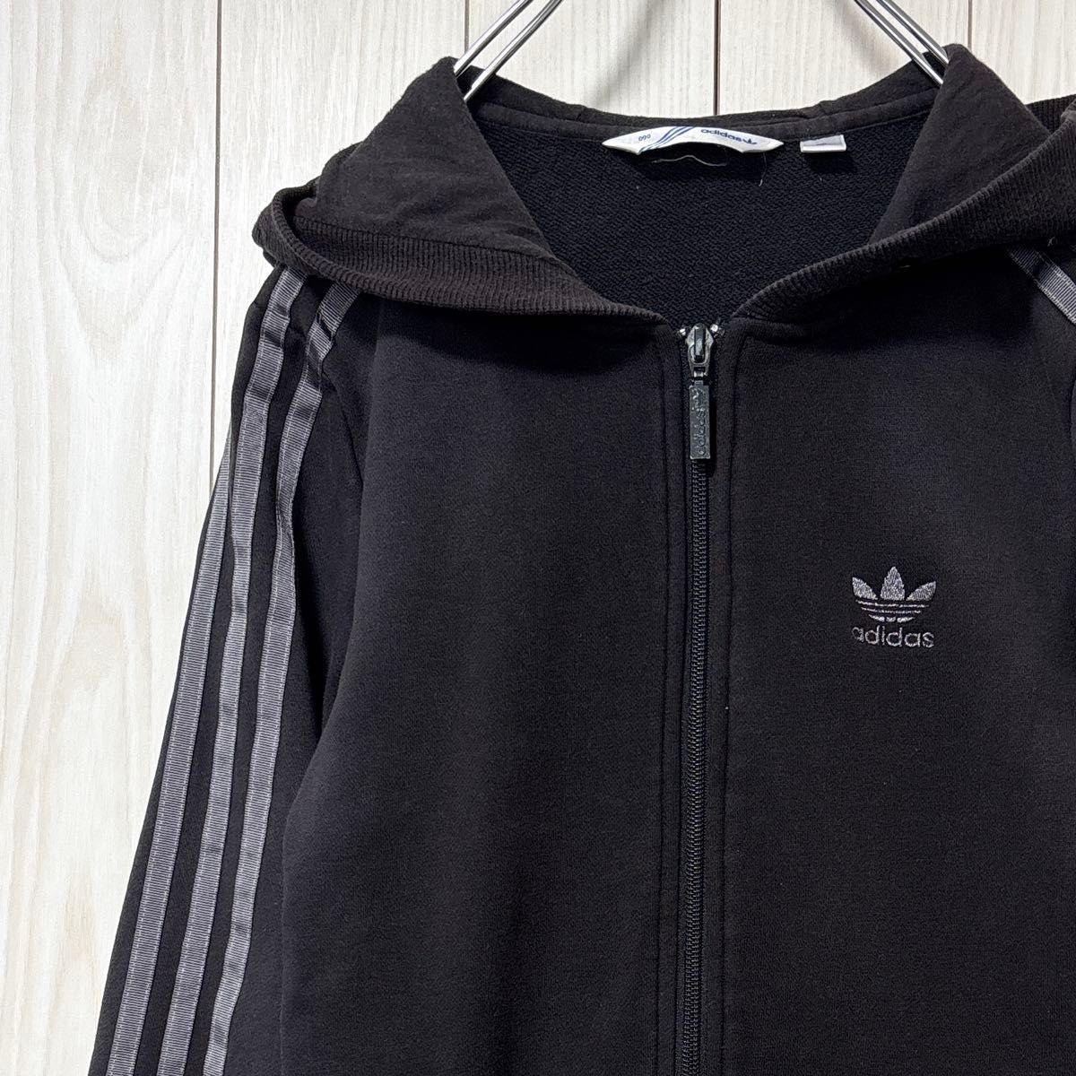 希少 アディダス オリジナルス adidas パーカー フルジップ 刺繍 希少 アディダス オリジナルス adidas パーカー フルジップ 刺繍