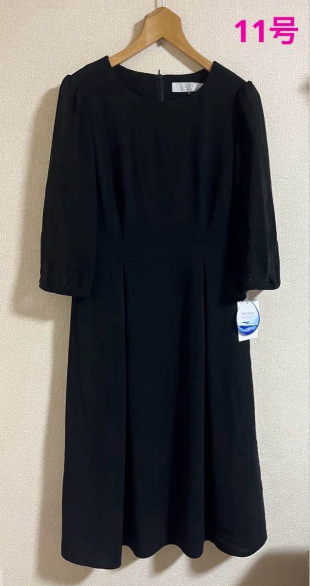 新品 東京ソワール a v v noir フォーマルワンピース 11号 冠婚 新品 東京ソワール a v v noir フォーマルワンピース 11号 冠婚