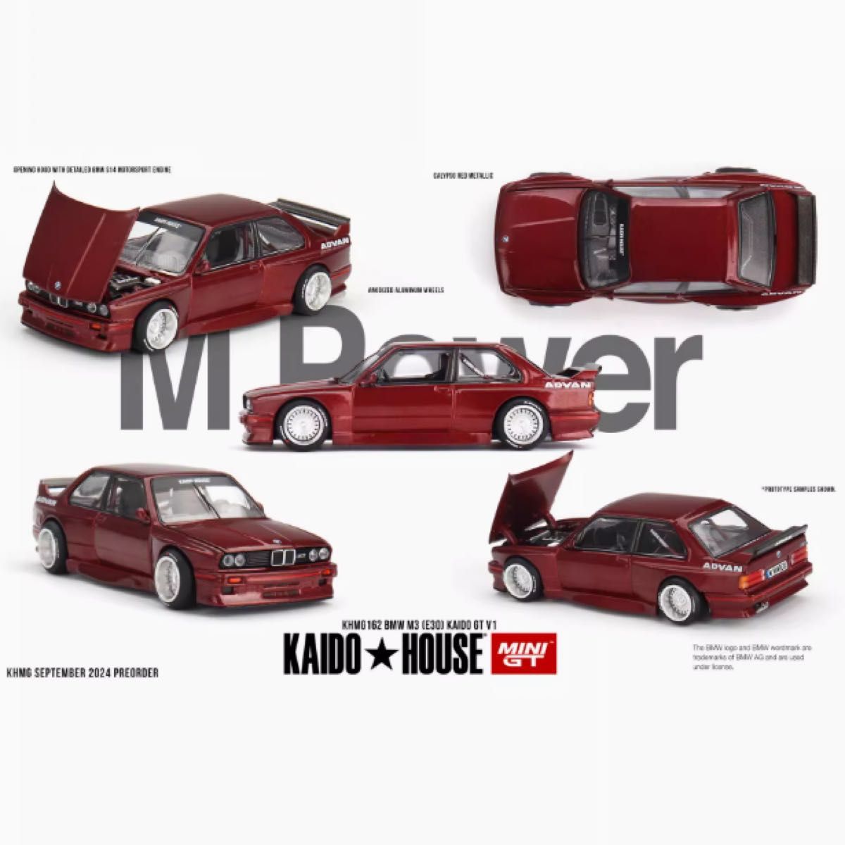 MINI GT BMW M3 E30 2台セット 香港限定 mini gt kaido house 1/64 BMW M3 E30 街道|Yahoo!フリマ(旧