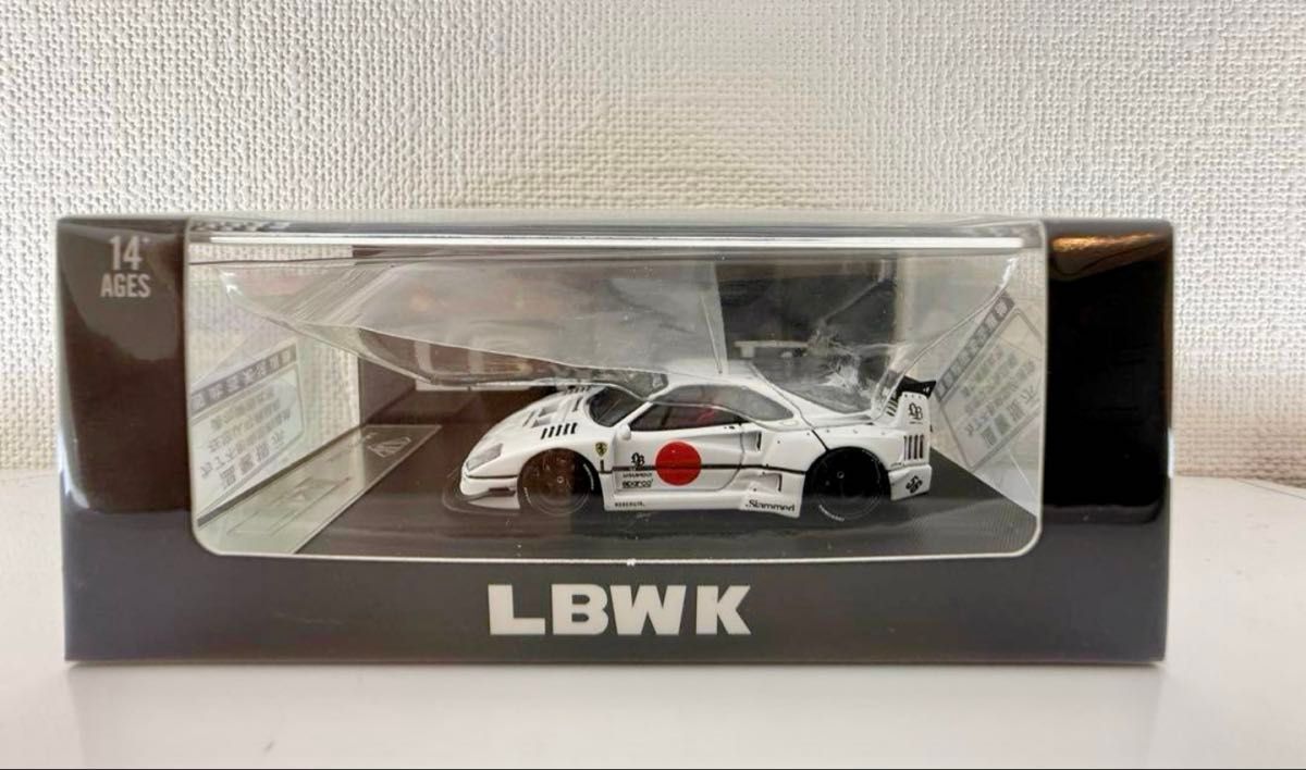 Star model 1/64 フェラーリ F40 LBWK リバティーウォーク 白
