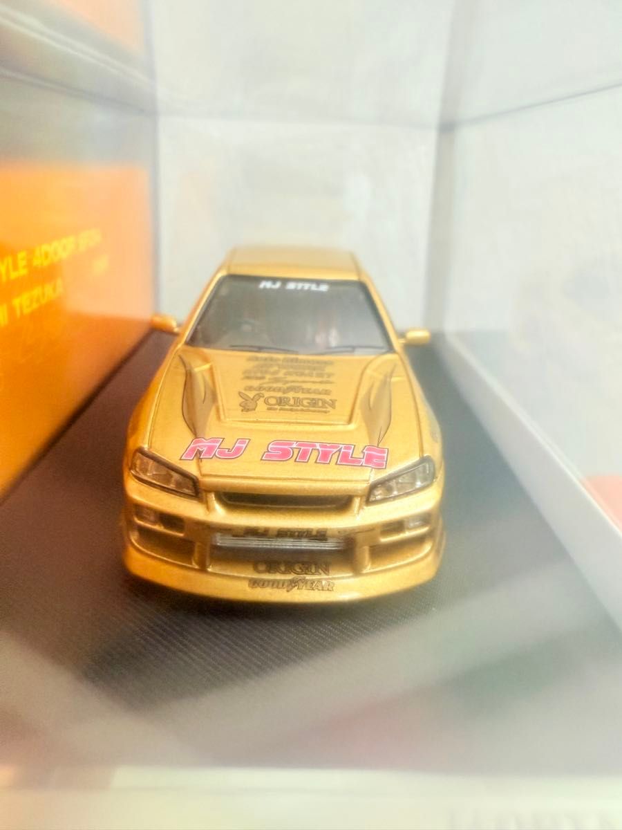999台限定】MORTAL 1/64 D1 スカイライン ER34 【MJ STYLE