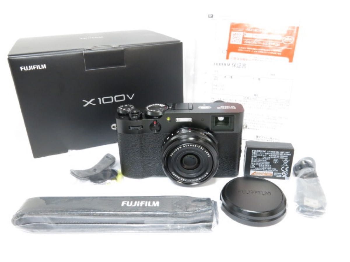 FUJIFILM X100V ブラック 付属元箱付 フジフィルム|Yahoo FUJIFILM X100V ブラック 付属元箱付 フジフィルム|Yahoo