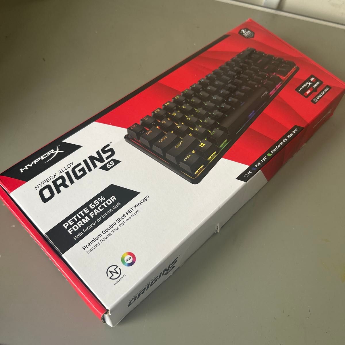 HyperX Alloy Origins 65 ゲーミングキーボード 新品未使用 HyperX Alloy Origins 65 ゲーミングキーボード 新品未使用