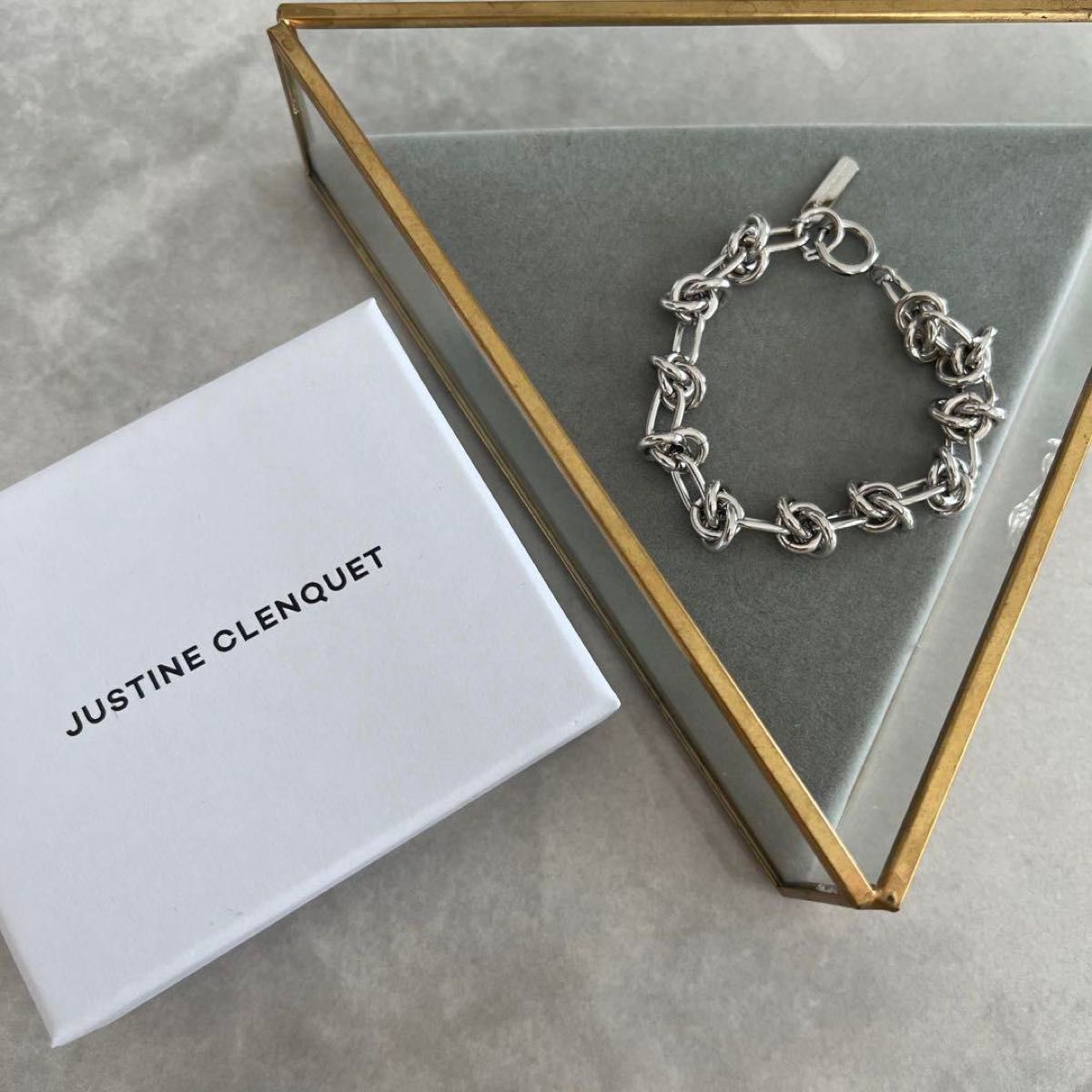 再入荷【新品】Justine Clenquet Dariaブレスレット シルバー 再入荷【新品】Justine Clenquet Dariaブレスレット シルバー