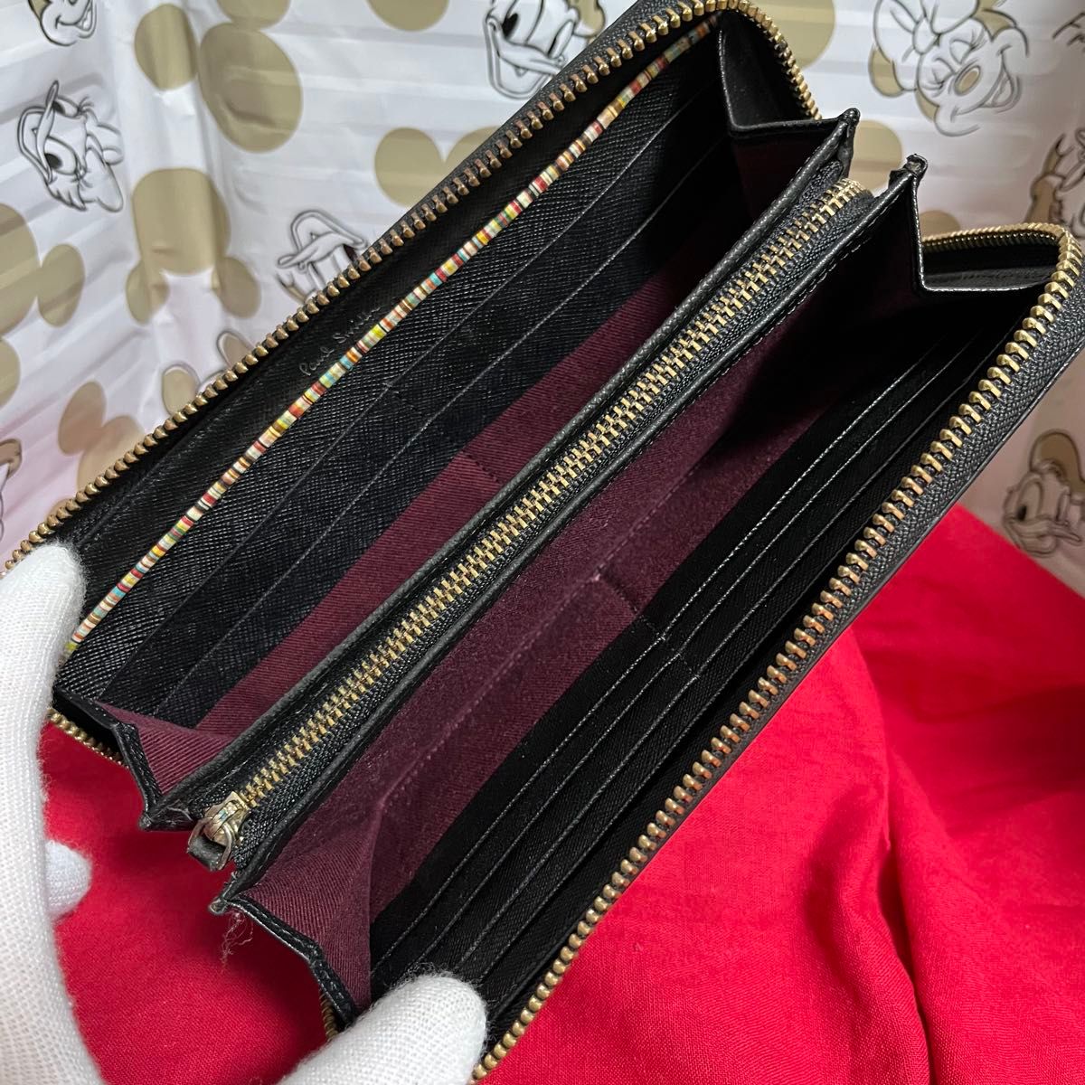 PaulSmith ポールスミス長財布 ジップストローグレイン2 PaulSmith ポールスミス長財布 ジップストローグレイン2