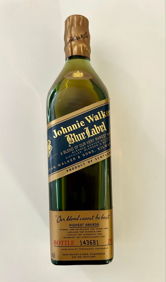 JOHNNIEWALKER ジョニーウォーカー ブルーラベルスコッチ JOHNNIEWALKER ジョニーウォーカー ブルーラベルスコッチ