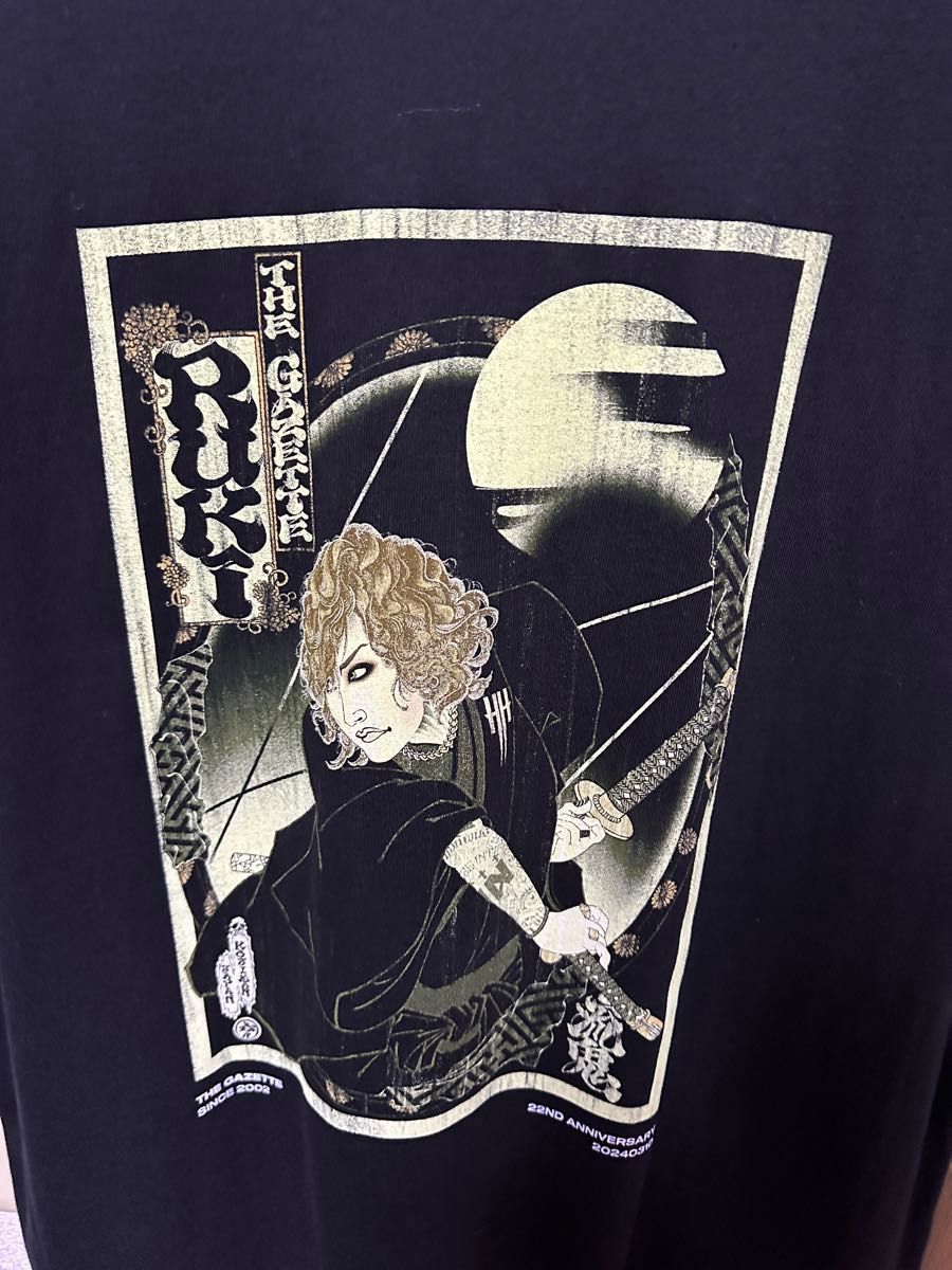 RUKI × KOJIMAN ” UKIYO ” TEE the gazette ガゼット 未使用 RUKI × KOJIMAN ” UKIYO ” TEE the gazette ガゼット 未使用