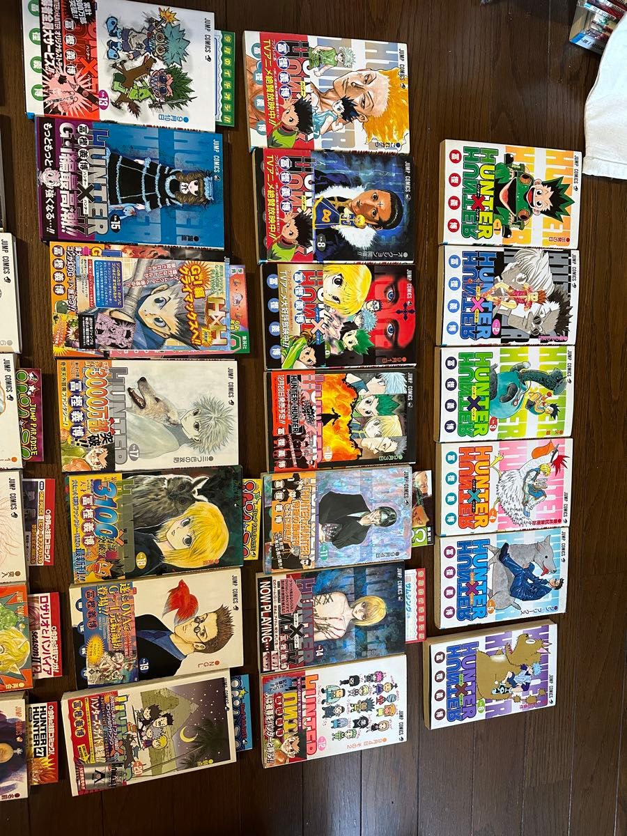 HUNTER×HUNTER ハンターハンター 全巻 初版 帯付き 広告つき HUNTER×HUNTER ハンターハンター 全巻 初版 帯付き 広告つき