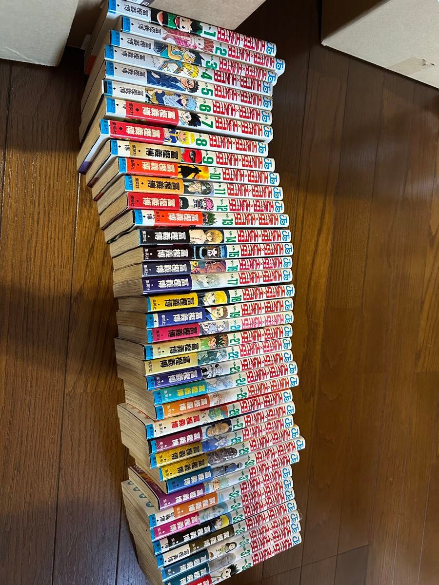 HUNTER×HUNTER ハンターハンター 全巻 初版 帯付き 広告つき HUNTER×HUNTER ハンターハンター 全巻 初版 帯付き 広告つき