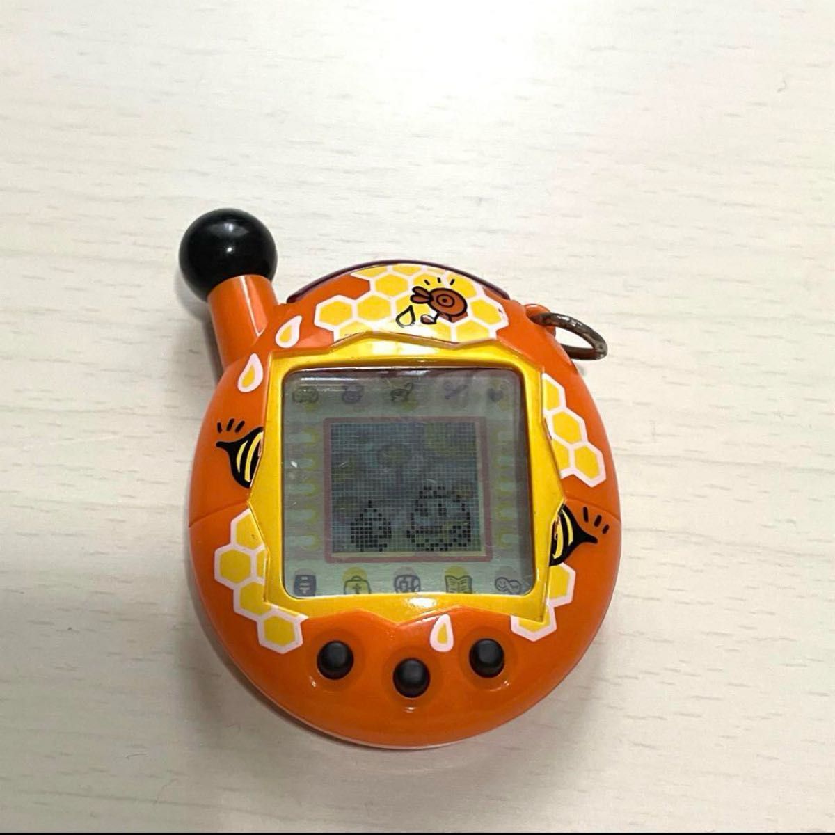 動作確認済】超じんせーエンジョイ たまごっち はちみつオレンジ 動作確認済】超じんせーエンジョイ たまごっち はちみつオレンジ