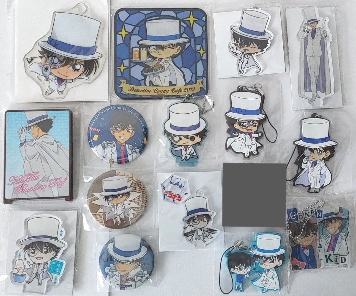 名探偵コナン 怪盗キッド 缶バッジ他グッズ15点セット|Yahoo 名探偵コナン 怪盗キッド 缶バッジ他グッズ15点セット|Yahoo