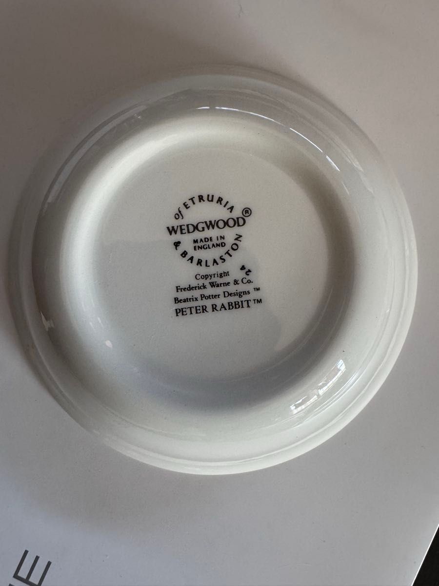 ピーターラビット WEDGWOOD ウェッジウッド 旧刻印 食器 ピーターラビット WEDGWOOD ウェッジウッド 旧刻印 食器