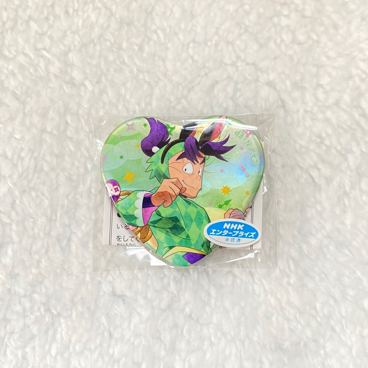 忍たま乱太郎 潮江文次郎 ナンジャタウン ハート缶バッジ|Yahoo 忍たま乱太郎 潮江文次郎 ナンジャタウン ハート缶バッジ|Yahoo