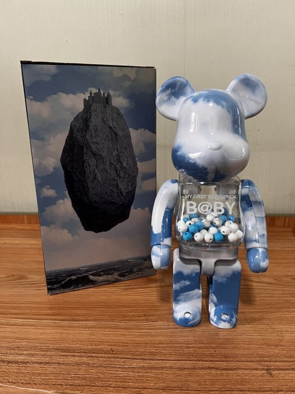 My First BE@RBRICK B@by Rene Magritte ベアブリック 400 My First BE@RBRICK B@by Rene Magritte ベアブリック 400
