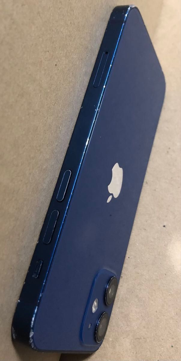 iPhone 12 mini 128GB ブルー SIMロックなし バッテリー77 iPhone 12 mini 128GB ブルー SIMロックなし バッテリー77