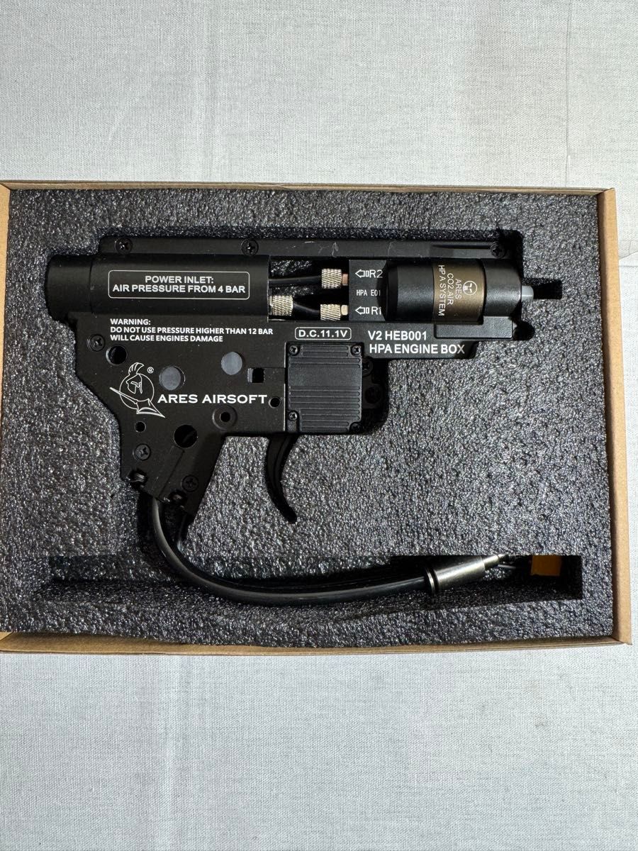 ARES HPA V2 電磁弁エンジンギアボックス(片面セレクター ARES HPA V2 電磁弁エンジンギアボックス(片面セレクター