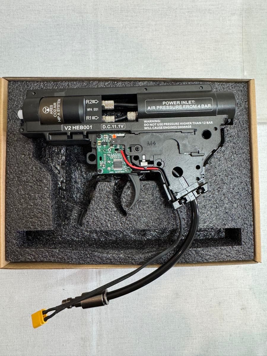 ARES HPA V2 電磁弁エンジンギアボックス(片面セレクター ARES HPA V2 電磁弁エンジンギアボックス(片面セレクター