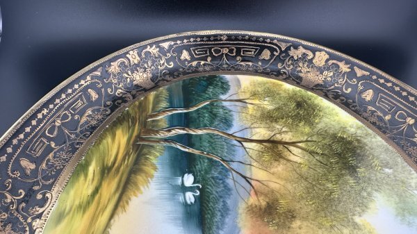 圧巻 32.5cm!1910年頃 オールドノリタケ銘品!! Noritake 里帰り 圧巻 32.5cm!1910年頃 オールドノリタケ銘品!! Noritake 里帰り
