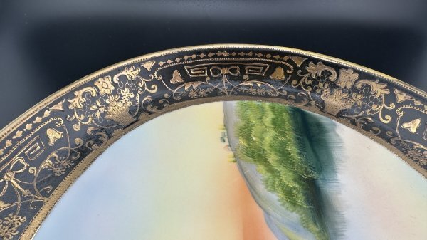 圧巻 32.5cm!1910年頃 オールドノリタケ銘品!! Noritake 里帰り 圧巻 32.5cm!1910年頃 オールドノリタケ銘品!! Noritake 里帰り