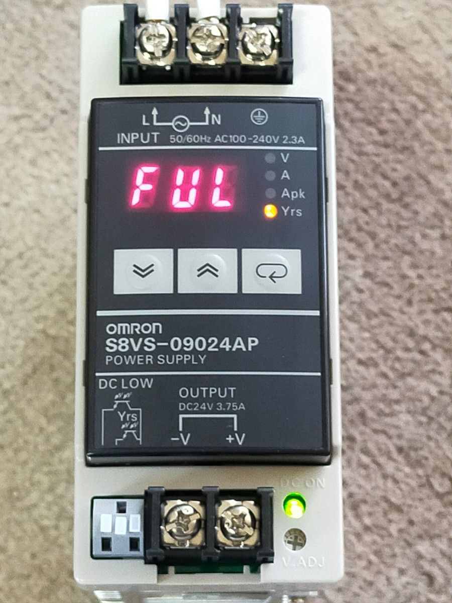 omron スイッチング パワーサプライ S8VS-09024AP(90W)USED omron スイッチング パワーサプライ S8VS-09024AP(90W)USED